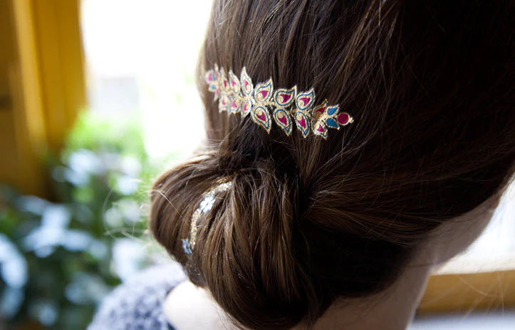 Ecstatic Flowers Hair Tattoos - Image 3