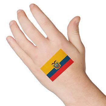 Ecuador Flag Tattoo - Image 2