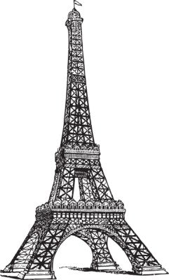 Eiffel Tower Tattoo