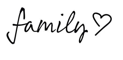 Family Love Temporary Tattoo - Image 2