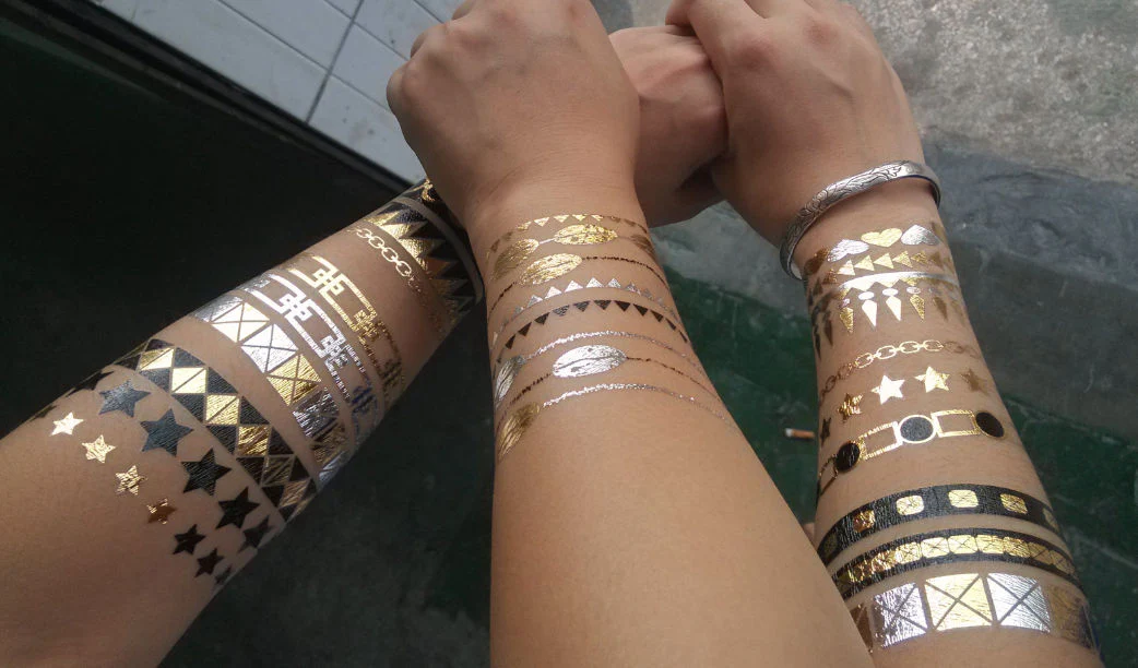 Fashion Beans Metallic Tattoos - Image 5