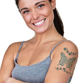 Fashion Butterfly Tattoo - Image 2