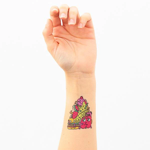 Fast Food Vs Fruits - Tattoonie - Image 3