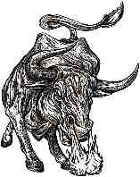 Fire Bull Tattoo
