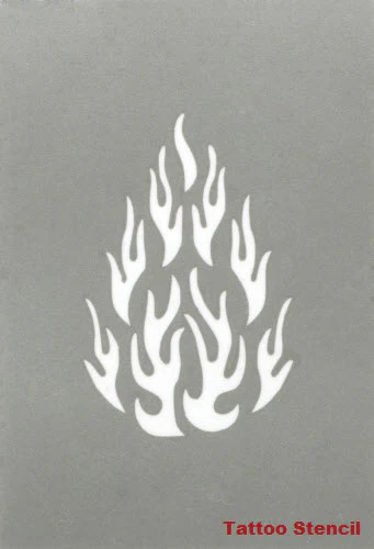 Fire Tattoo Stencil Stargazer