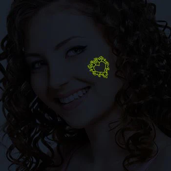 Flame Heart  - Glow Tattoo - Image 3