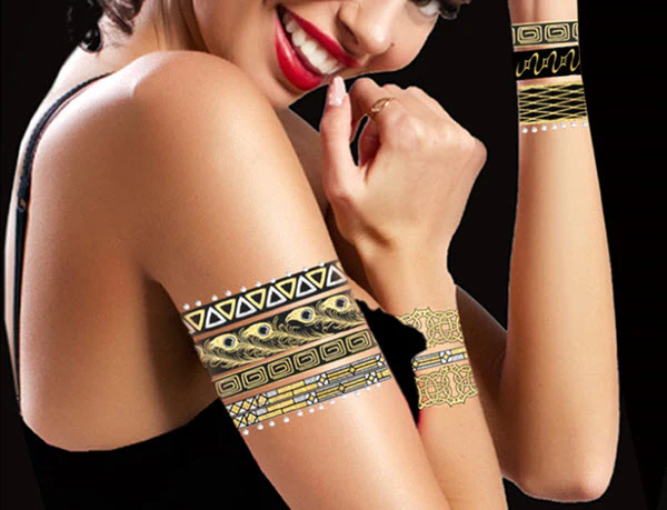 Flashy Metallic Tattoo Set - Image 2