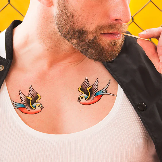 Flying Free Temporary Tattoo - Tattoonie