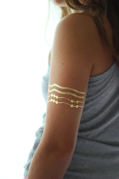 Foil Bracelets Tattoos - Image 2
