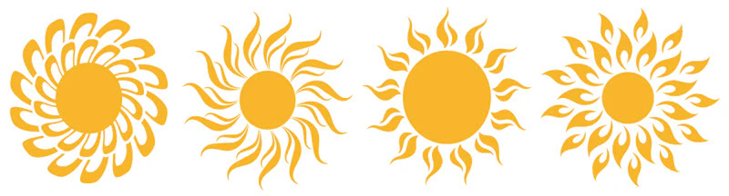 Foil Suns Tattoos - Image 2