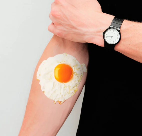 Fried Egg - Tattoonie - Image 3