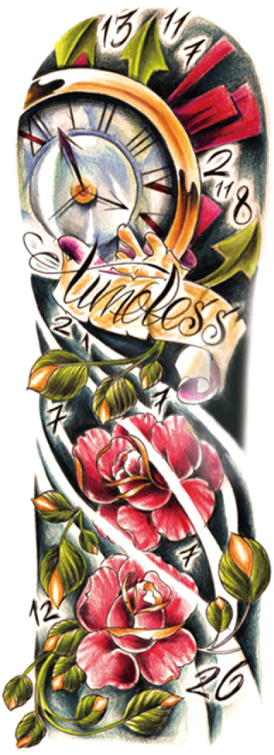 Full Sleeve Arm/Bone Timeless