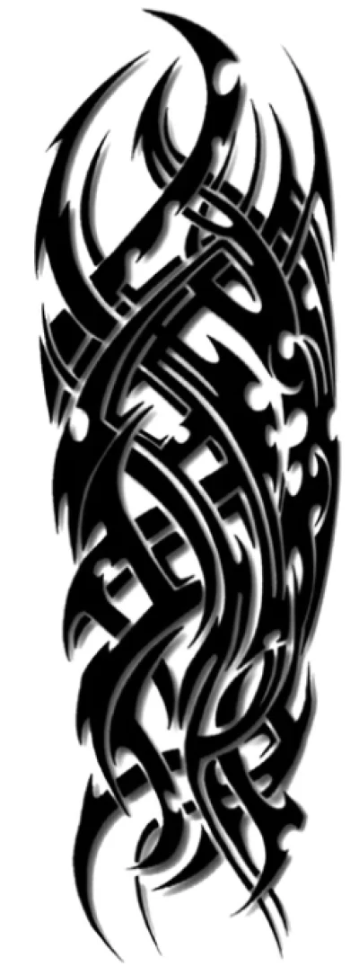 Full Sleeve Arm/Leg Tribal Passion - Image 2