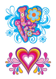 Funky Love Tattoos