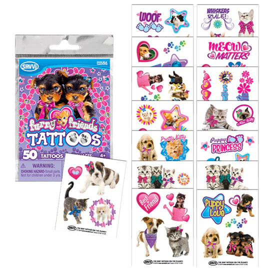 Furry Friends (50 tattoos) - Image 2