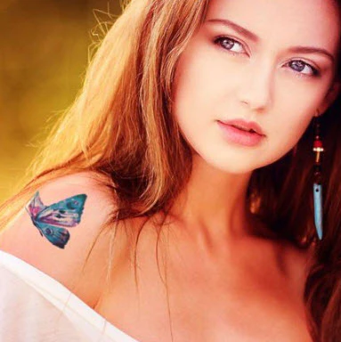 Galaxy Butterfly Tattoo - Image 2