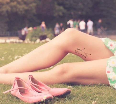 Gemini Constellation Tattoo - Image 2