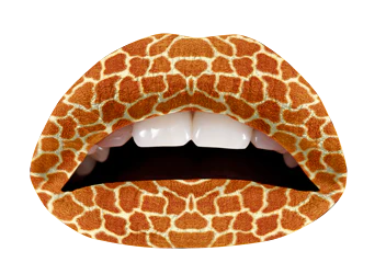 Giraffe Violent Lips (3 Lip Tattoo Sets) - Image 3