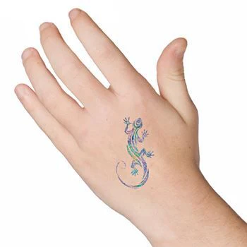 Glitter Gecko Tattoo - Image 2