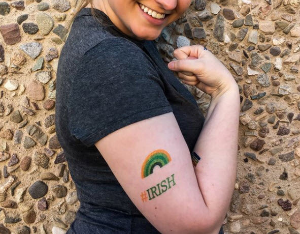Glitter St. Patricks Day Tattoos (9 Tattoos) - Image 4