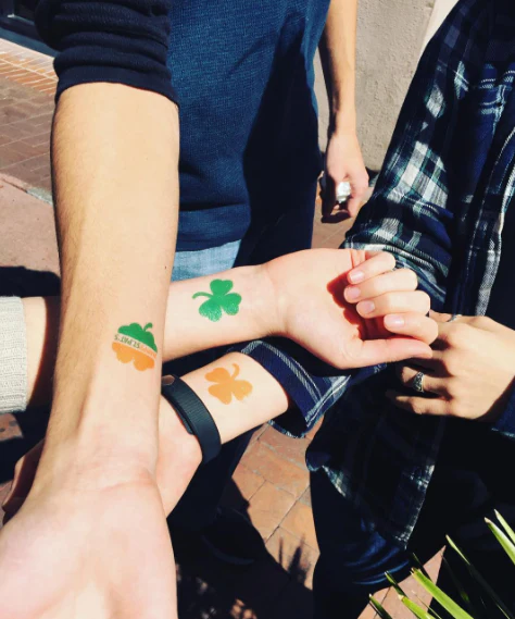 Glitter St. Patricks Day Tattoos (9 Tattoos) - Image 5