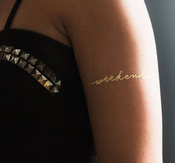 Gold Weekend - Tattoonie - Image 3