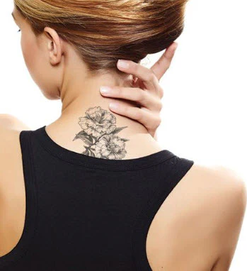 Gray Carnation Tattoo - Image 2