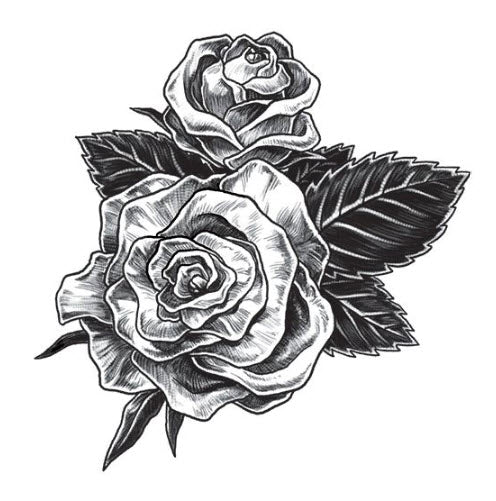 Gray Rose Tattoo - Image 3