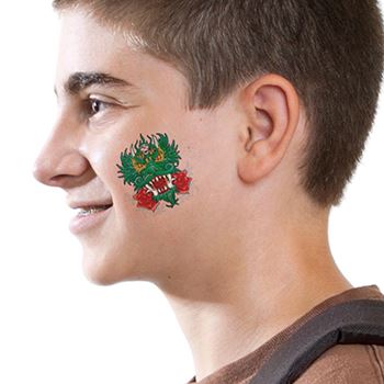 Green Chinese Dragon Tattoo - Image 2