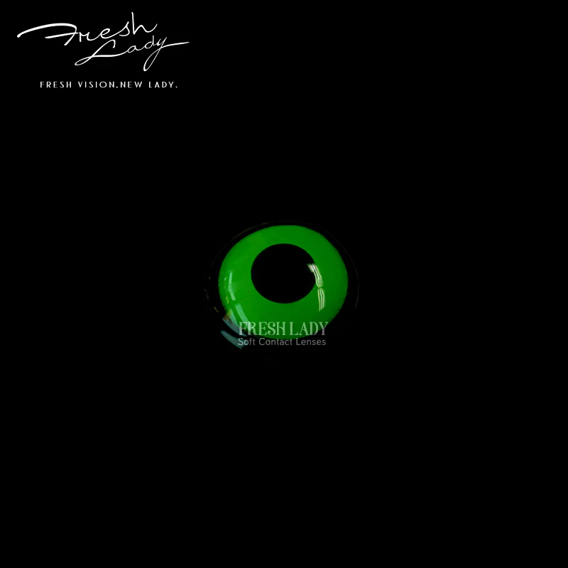 Green Manson Coloured Contact Lenses - Image 6