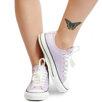 Green & Orange Butterfly Tattoo - Image 2