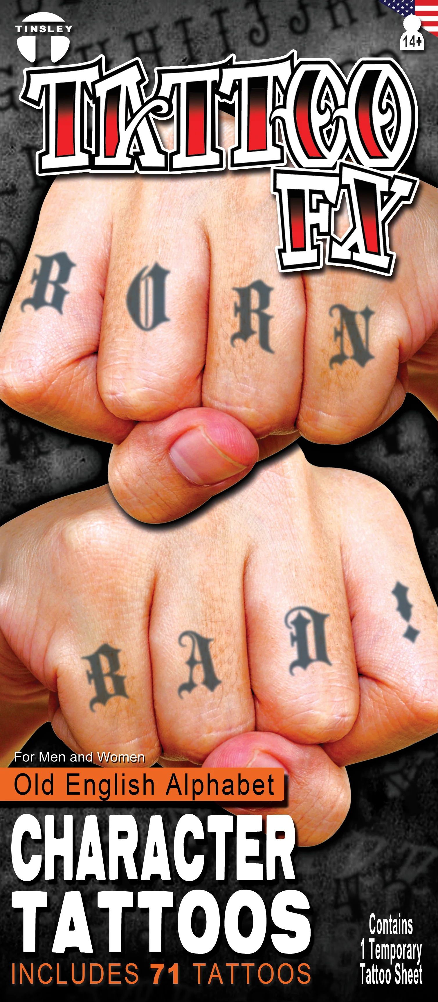 Hand - Old English Alphabet - Tinsley Transfers - Image 2