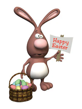 Happy Easter Bunny Tattoo