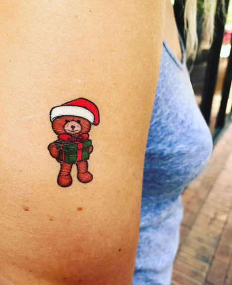 Happy Holidays Temporary Tattoo Sheet (5 Tattoos) - Image 2