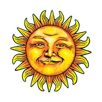 Happy Sun Tattoo