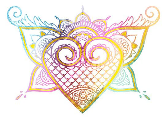 Heart Prismfoil Tattoo