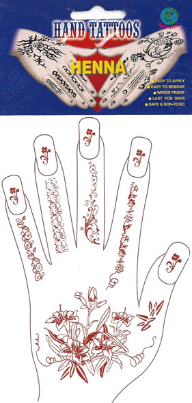 Hindu Right Hand Henna Tattoo - Image 2