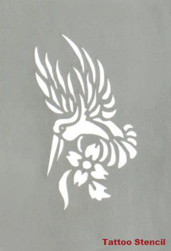 Humming Bird Tattoo Stencil Stargazer