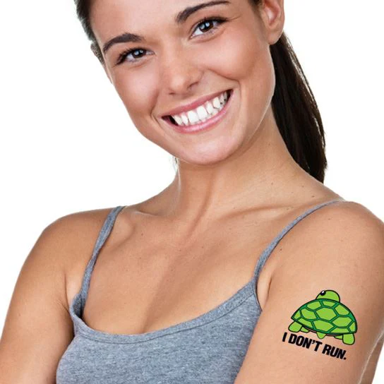 I Don't Run Tattoo - Image 2