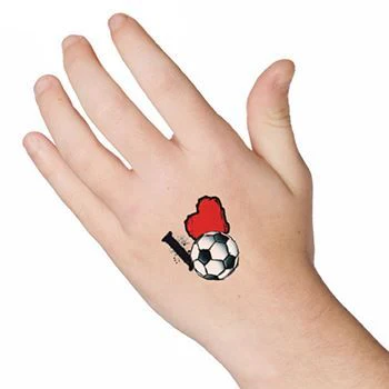 I Love Football Tattoo - Image 2