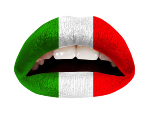 Italian Flag Violent Lips (3 Lip Tattoo Sets) - Image 2
