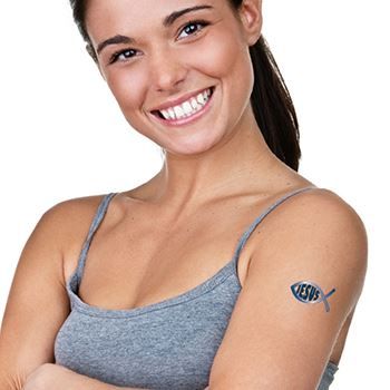 Jesus Fish Tattoo - Image 2