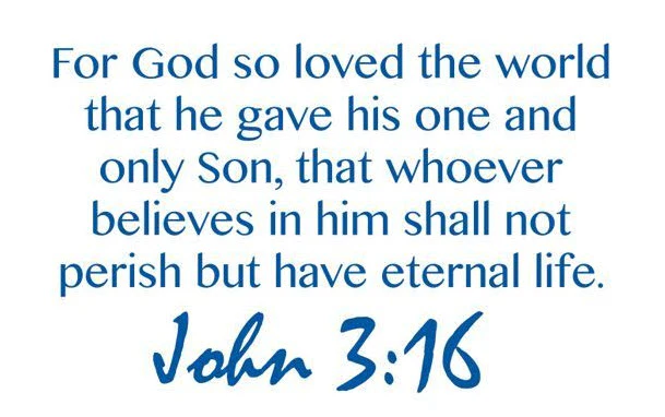 John 3:16 Tattoo