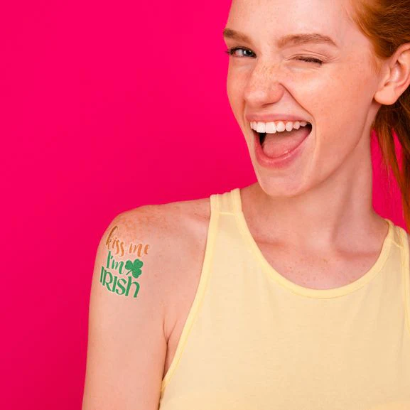 Kiss Me I'm Irish Tattoo - Image 2
