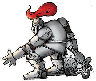 Knight With Mace Tattoo