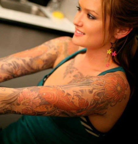 Koi Extra Large Tattoo - Image 3