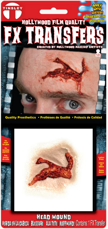 3D FX Transfers "Head Wound" - Image 2