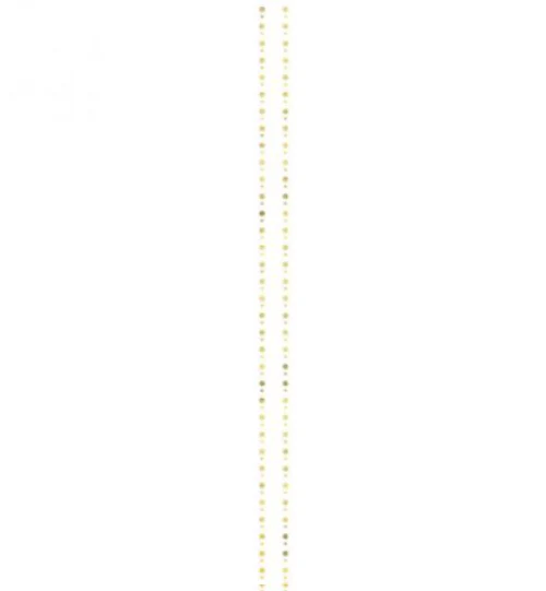 Metallic Gold Dots Spine Temporary Tattoo - Image 2