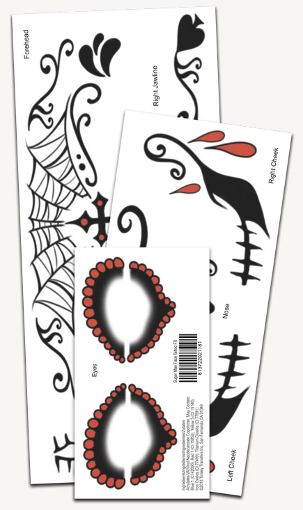 Sugar Man Facial Tattoo Kit - Image 2