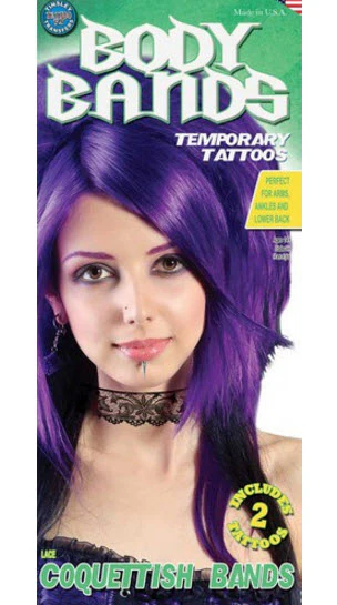 Lace - Coquettisch Bands - Tinsley Transfers (2 Tattoos) - Image 2